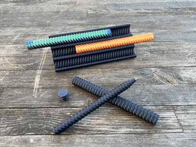 Spiral Fidget Pen set Pentel ENERgel