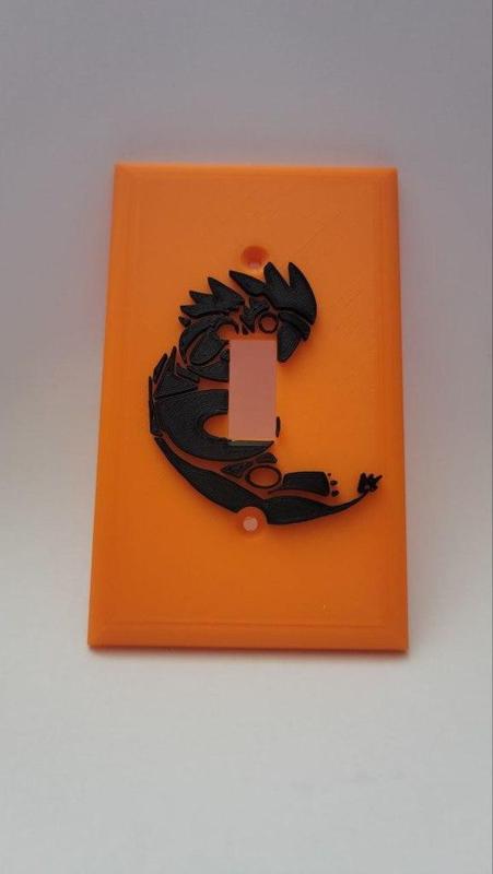 Protogen light switch cover