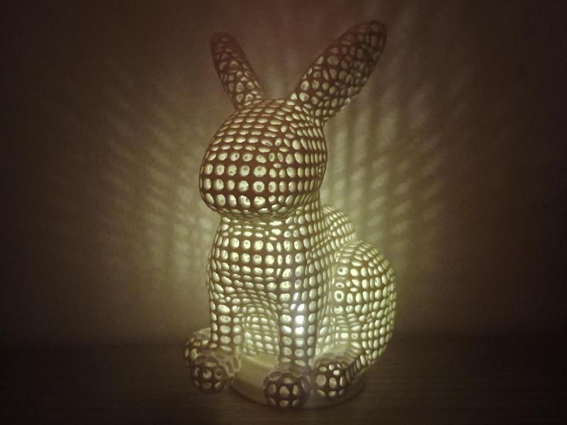 Tea Light Bunny