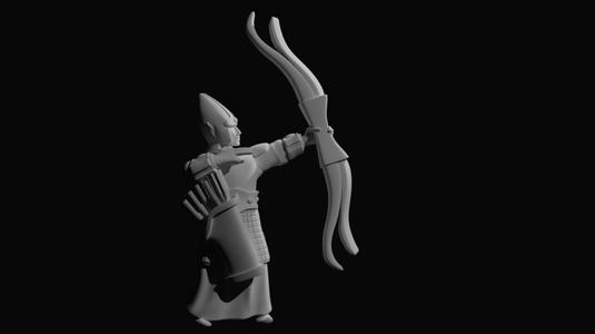 high elf archer 28 mm scale