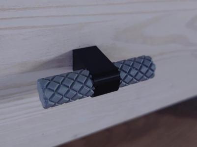 Modern Knurled T Knob