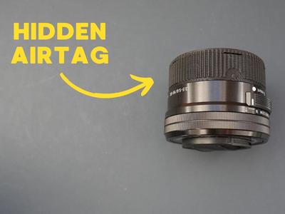 SONY E-Mount Cover with Secret AirTag APS-C