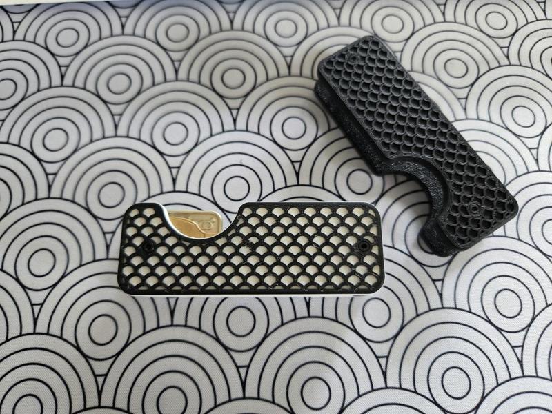 Key Holder, Seigaiha Pattern, M2 Screw