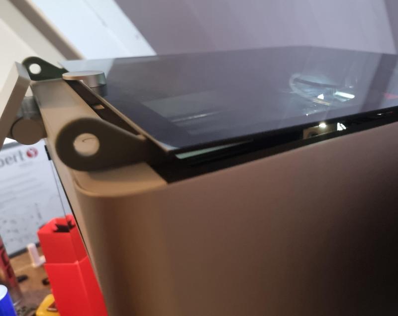 Front lid raiser Bambu lab X1, Easy to print/place/remove! (No supports needed)