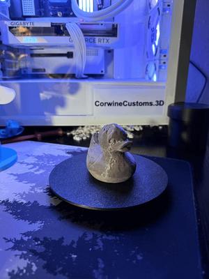 The Stone Sentinel Duck