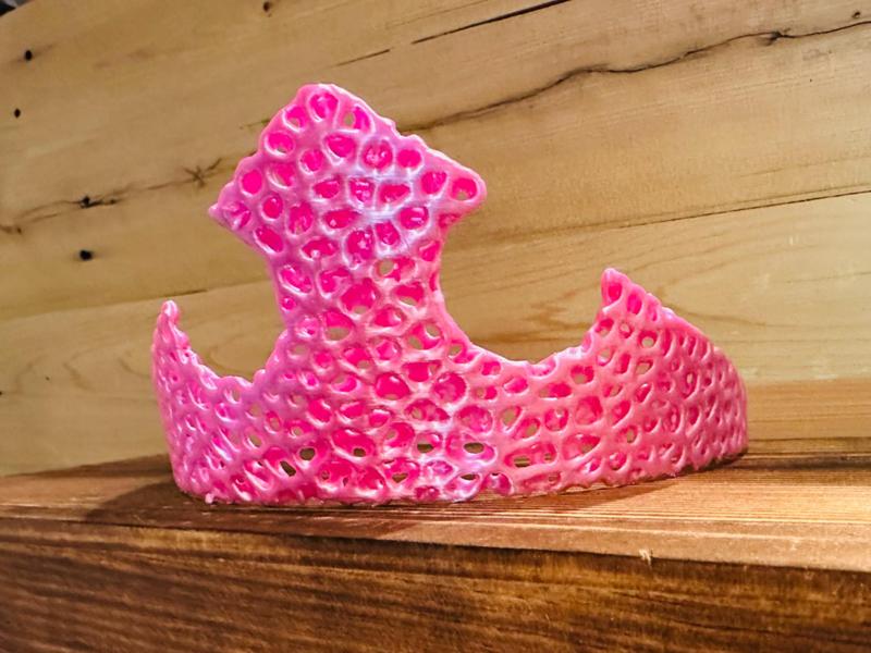 Sleeping Beauty Aurora Tiara Disney Crown Voronoi