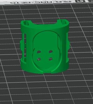 Low-Profile Tactile Switch Adapter for Universal 1 In. Lightsaber Chassis