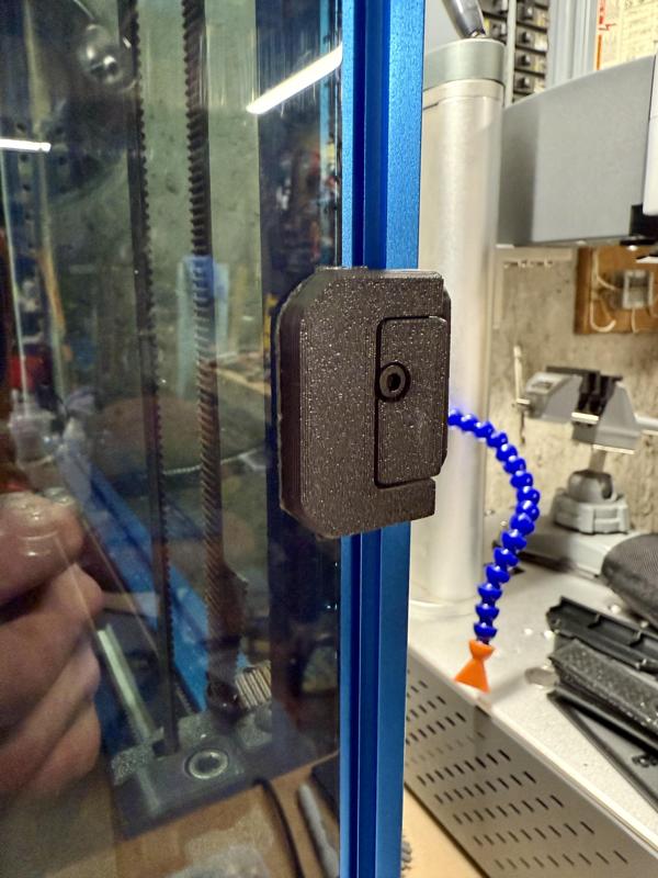 Voron Door Hinge Remix for Roll in T-Nuts