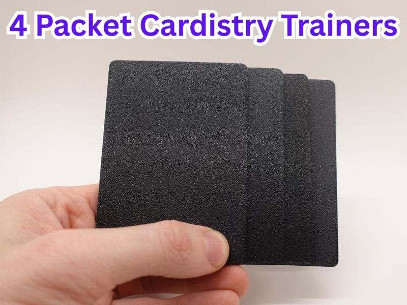 4 Packet Cardistry Trainer Set