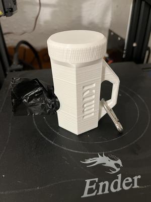 Durable 3D-Printed Dog Poop Bag Holder