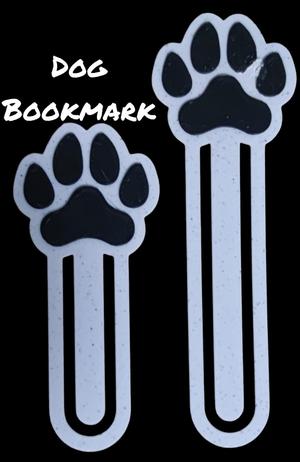 Dog bookmark