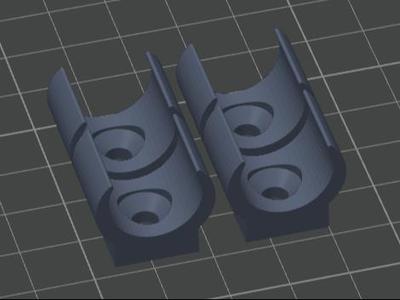 Corrugated conduit clamps EN16