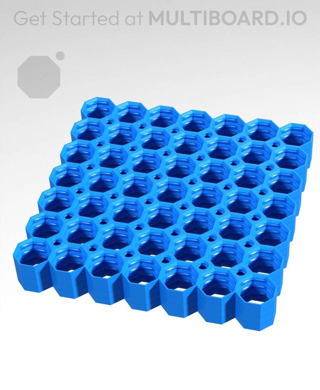 7x7 Multiboard Corner Tile x4 Stack