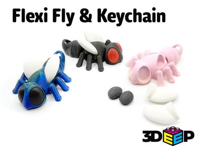 Flexi Fly & Keychain - No Supports