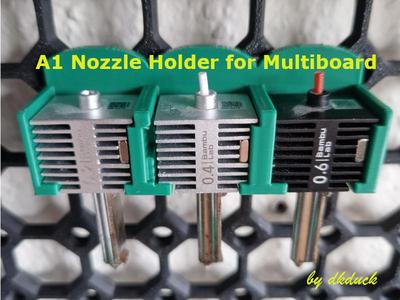 A1 Nozzle Holder Multiboard