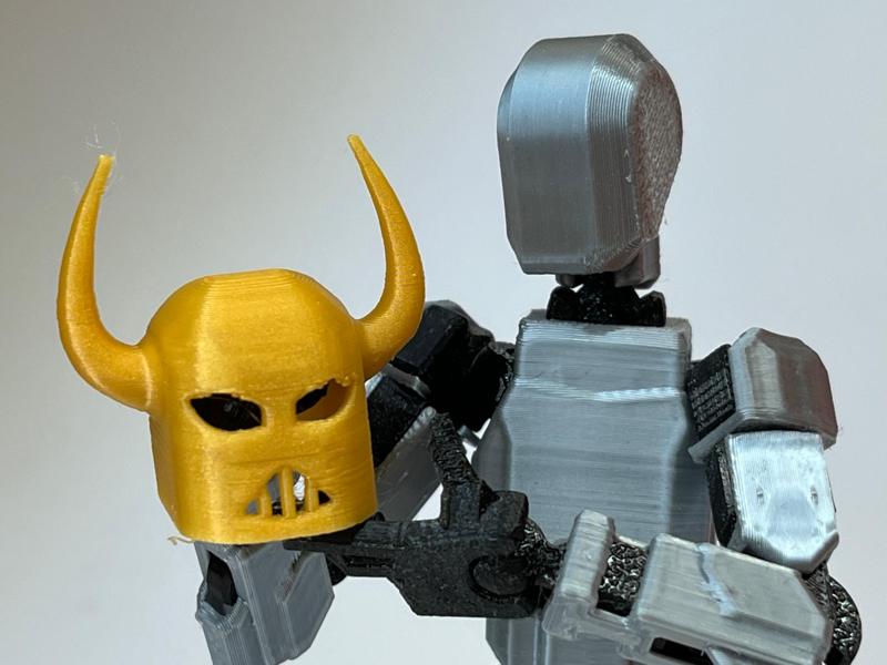 Dummy 13 Horned Helmet with mouth "grill"