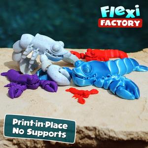 CUTE FLEXI PRINT-IN-PLACE Lobster