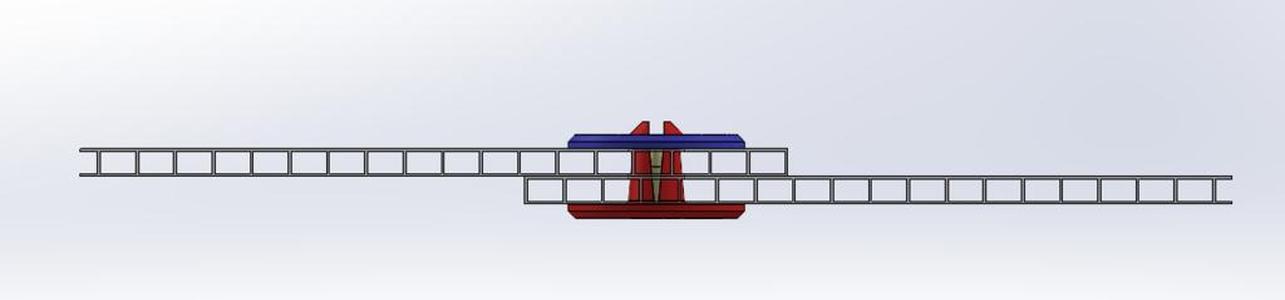 Fastener (dowel) for connecting 2x4mm polycarbonate.