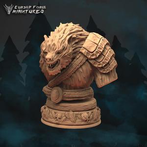 Werebear bust