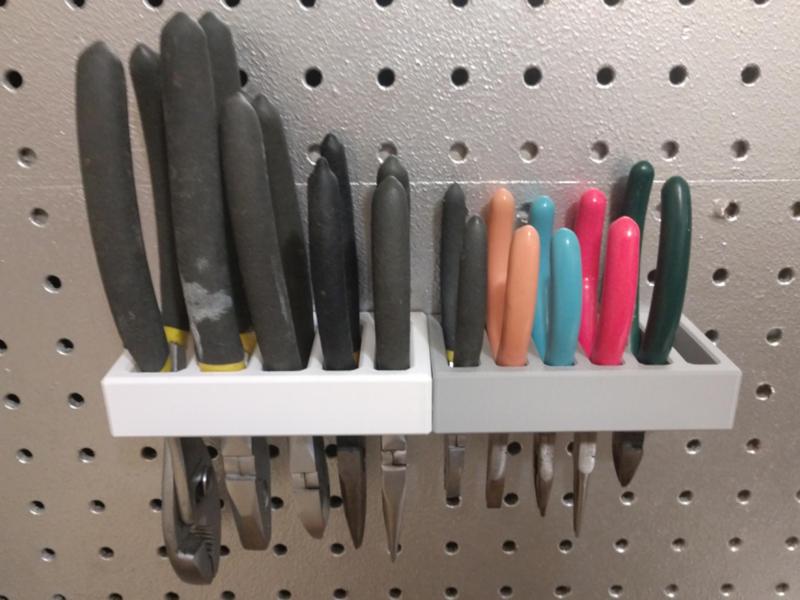 Pegboard Pliers Rack Multiple Sizes - Sy's Peglock