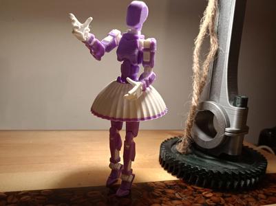 Dummy female 13 skirt
