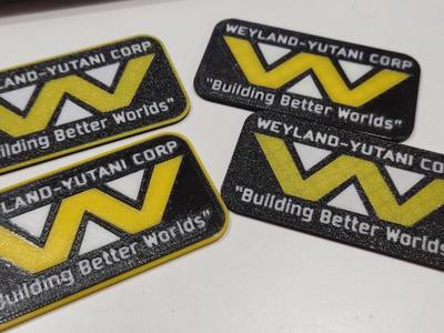 Weyland-Yutani Corp Alien sign