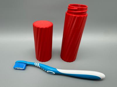 Travel Case for Toothbrushes, Box, Transport