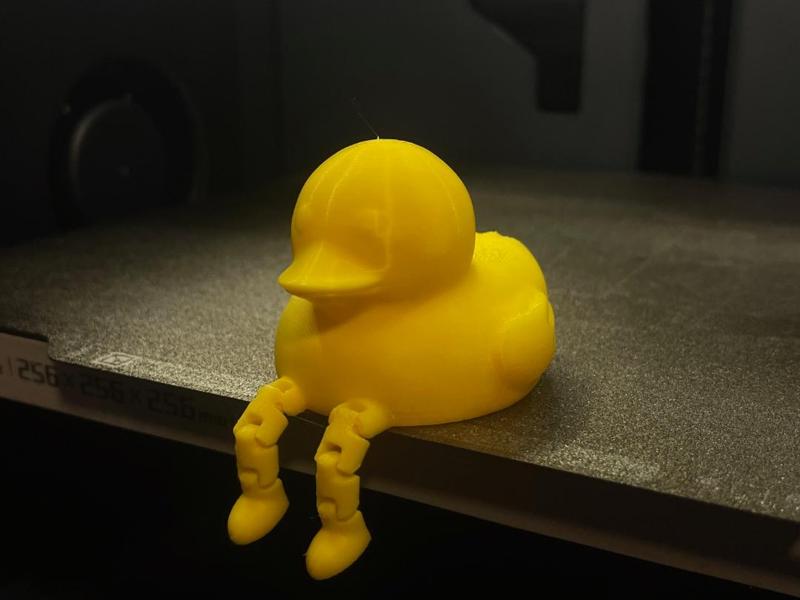 Rubber Ducky Buddy - Articulated Rubber ducky!