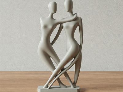 Romantic Abstract Sculpture