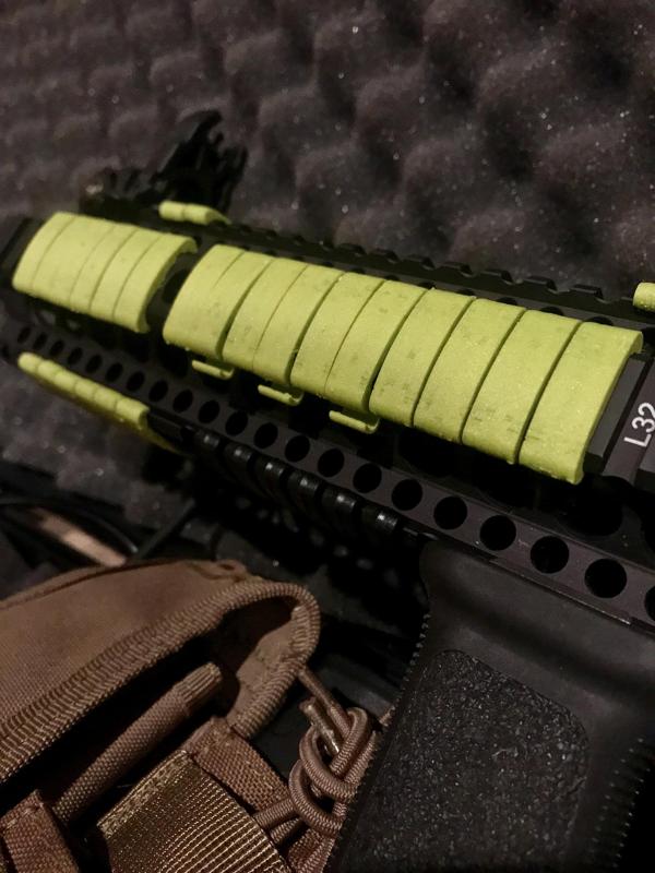 Picatinny rail covers