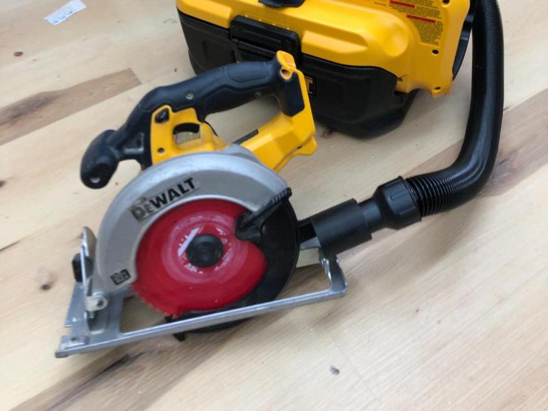 Dewalt Circular Saw Vaccum Holder
