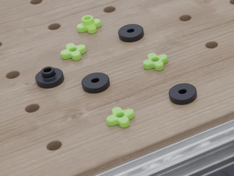 Tic-Tac-Toe Festool table