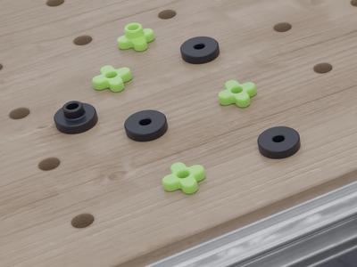 Tic-Tac-Toe Festool table