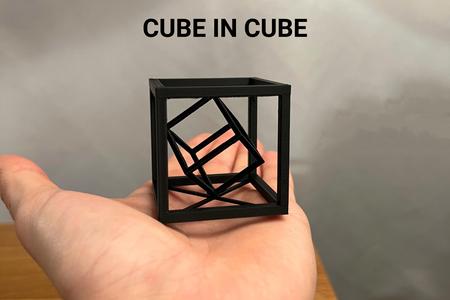 Cube in Cube Decoration