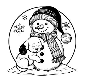 Snowman (18) coasters