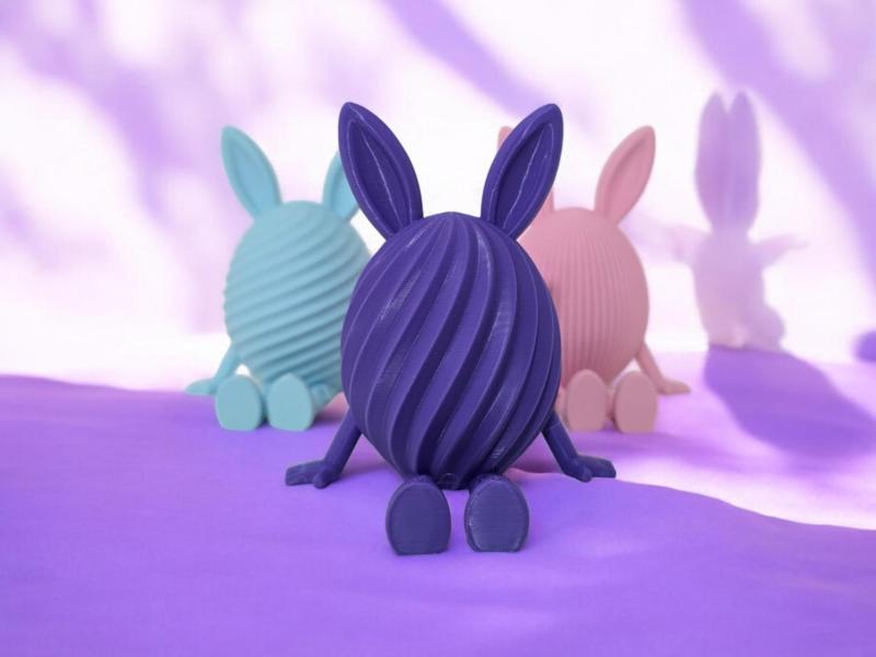 Easter Bunny Egg BUDDY v.3 - Articulated
