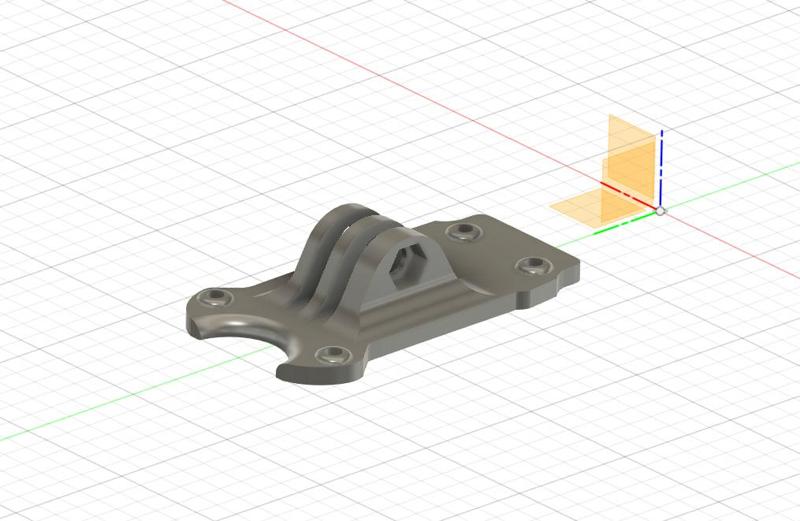 Mark4  8"  GoPro Mount
