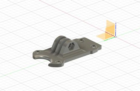 Mark4  8"  GoPro Mount
