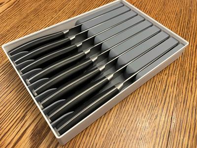 Gridfinity Steak Knife Kitchen Drawer Block