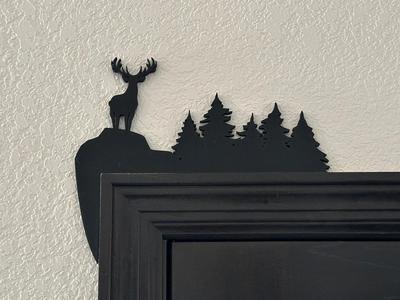 Deer Scenic Door Corner