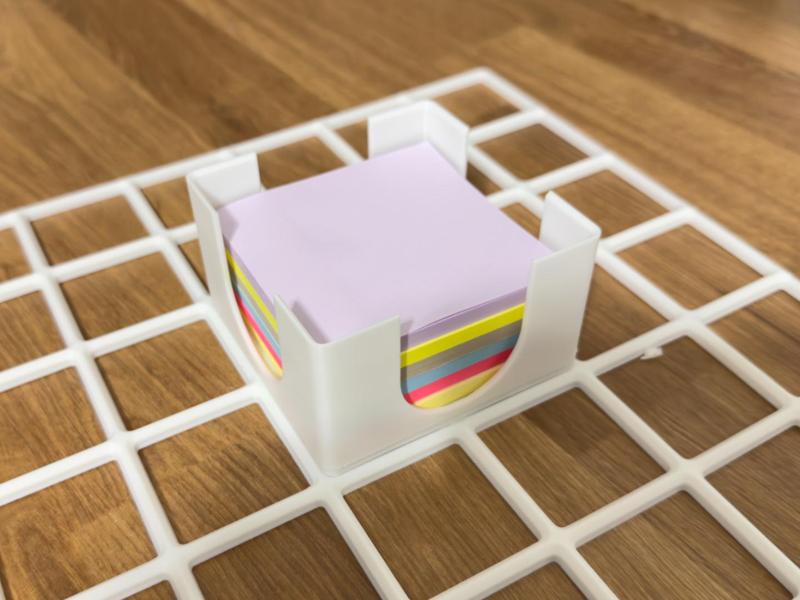 Gridfinity 2x2 Post-It/Sticky Note Bin