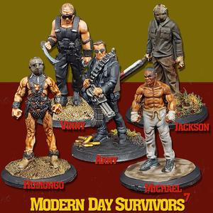 Modern Day Survivor Series 07 Bundle - PRE-SUPPORTED