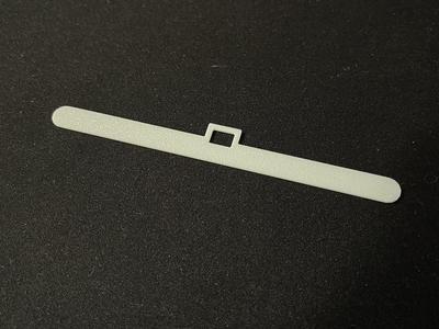 Customizable/parametric vertical blinds hanger