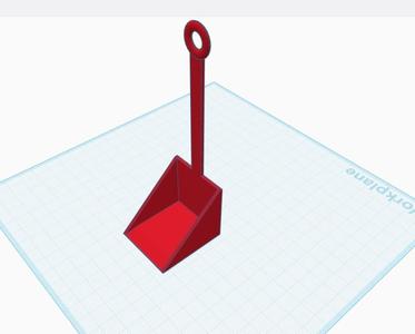 Filament Poop Catcher Bin -Dust pan