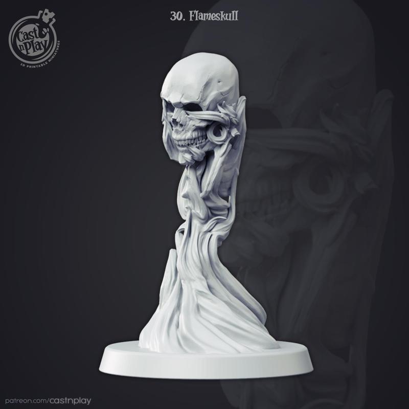 Flameskull (Pre-Supported)