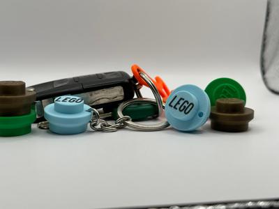 Brick keychain LEGOs like stackable
