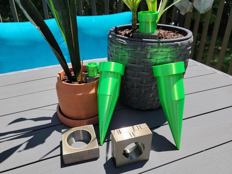 Mario Pipe Watering Spike -Works with A1 Mini too!