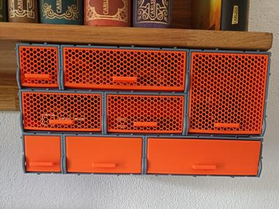 Rail 200 under Desk - Modular Storage Drawer