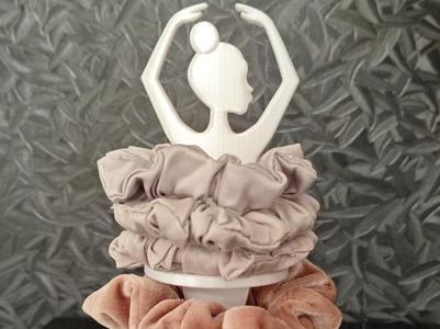 Ballerina 2-Tier Scrunchie Holder Stand