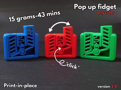 Pop Switch Fidget Toy V2